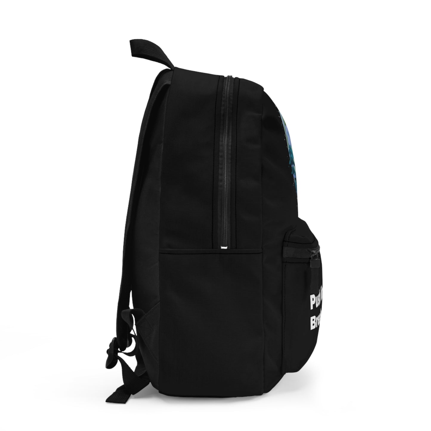 Break Barriers Black Backpack