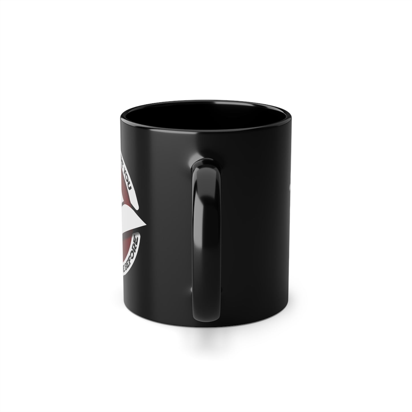 Black Coffee Cup, 11oz