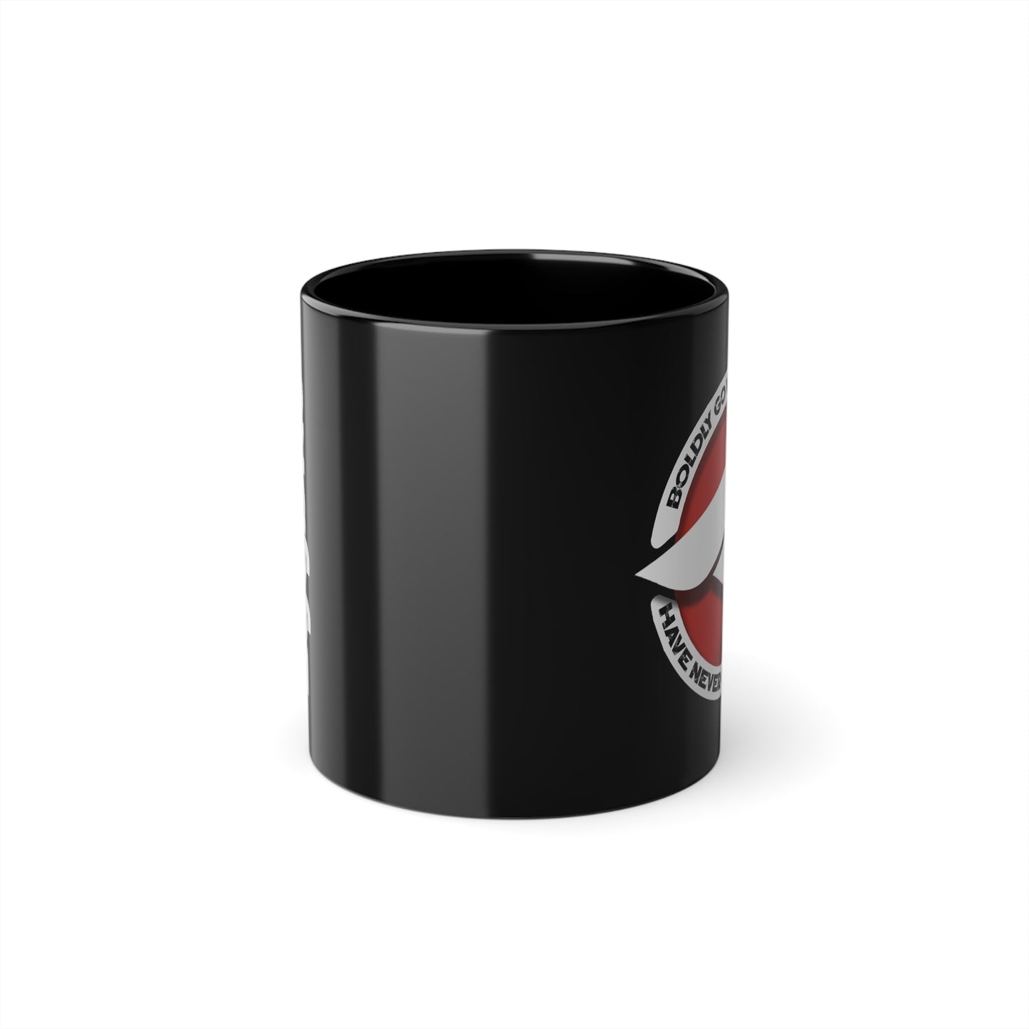 Black Coffee Cup, 11oz