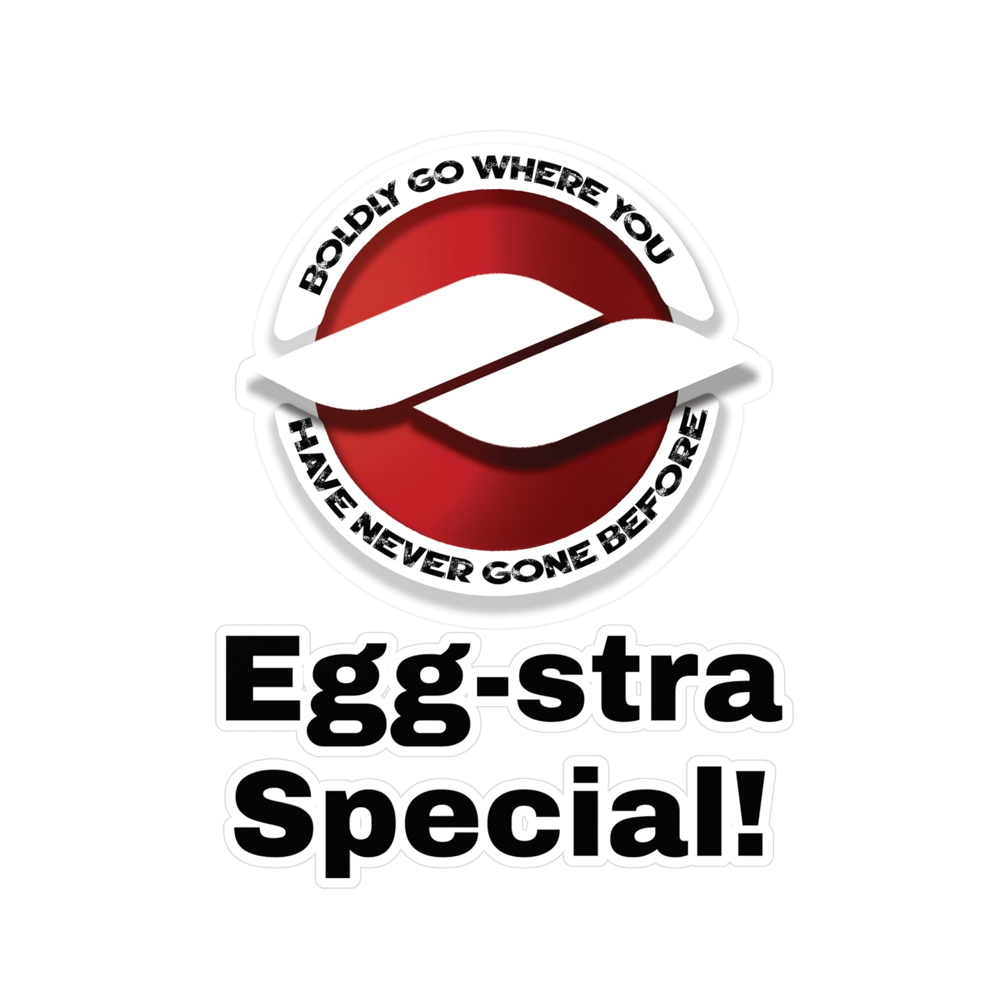 Egg-stra Special Vinyl Stickers