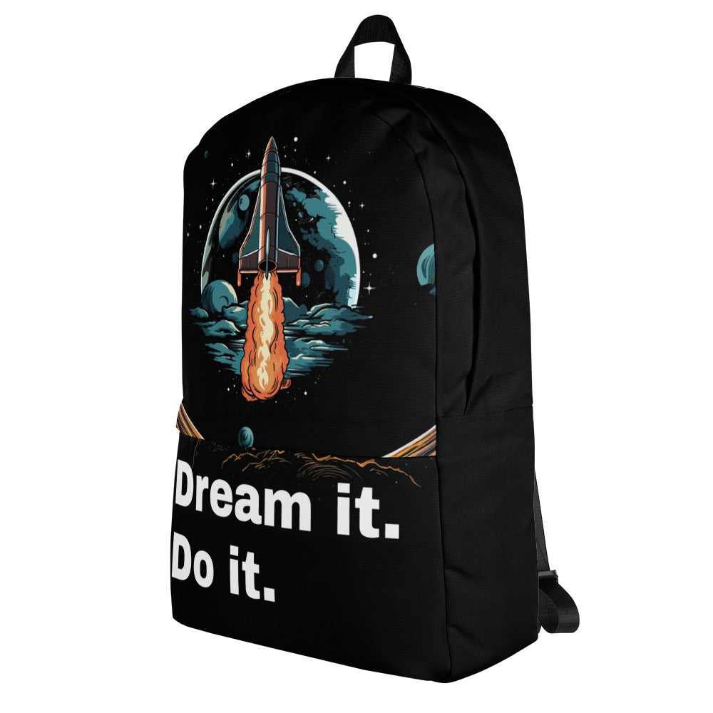 Dream It. Black Backpack