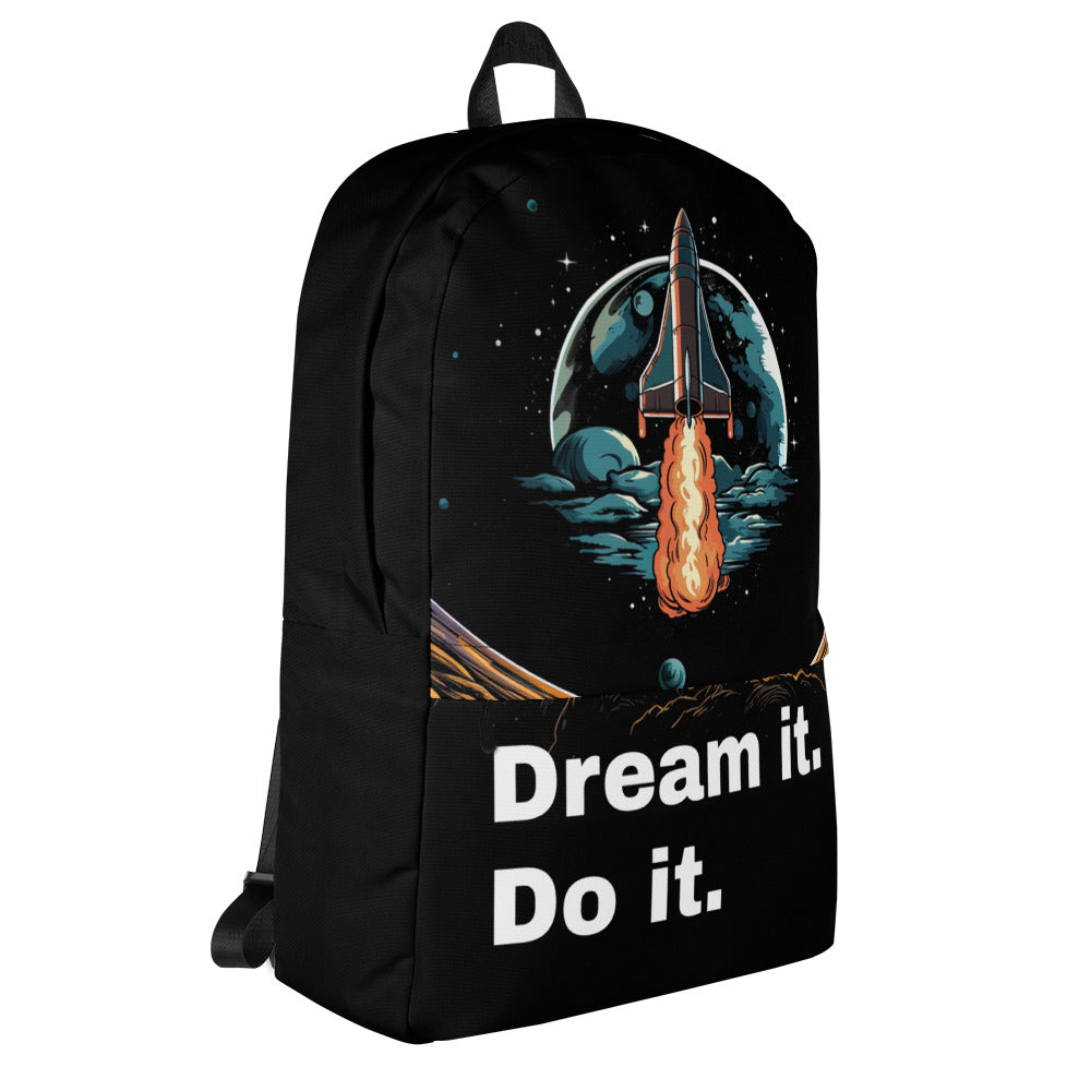 Dream It. Black Backpack